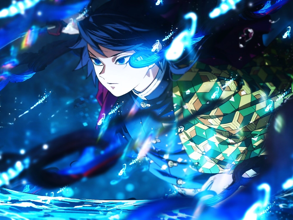 ảnh thủy trụ giyuu buồn lặng lẽ 