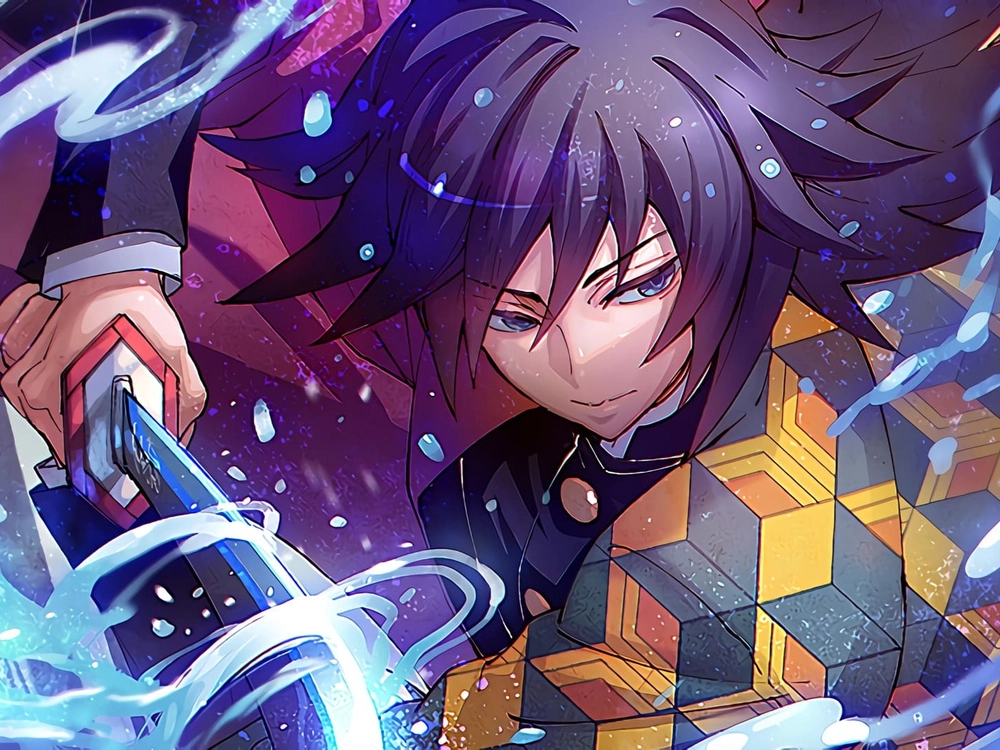 hình ảnh tomioka giyuu ngầu 