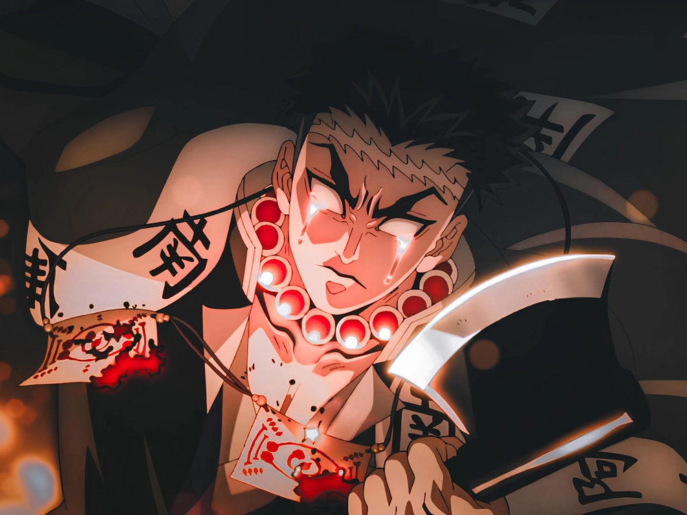 ảnh gyomei trụ đá 