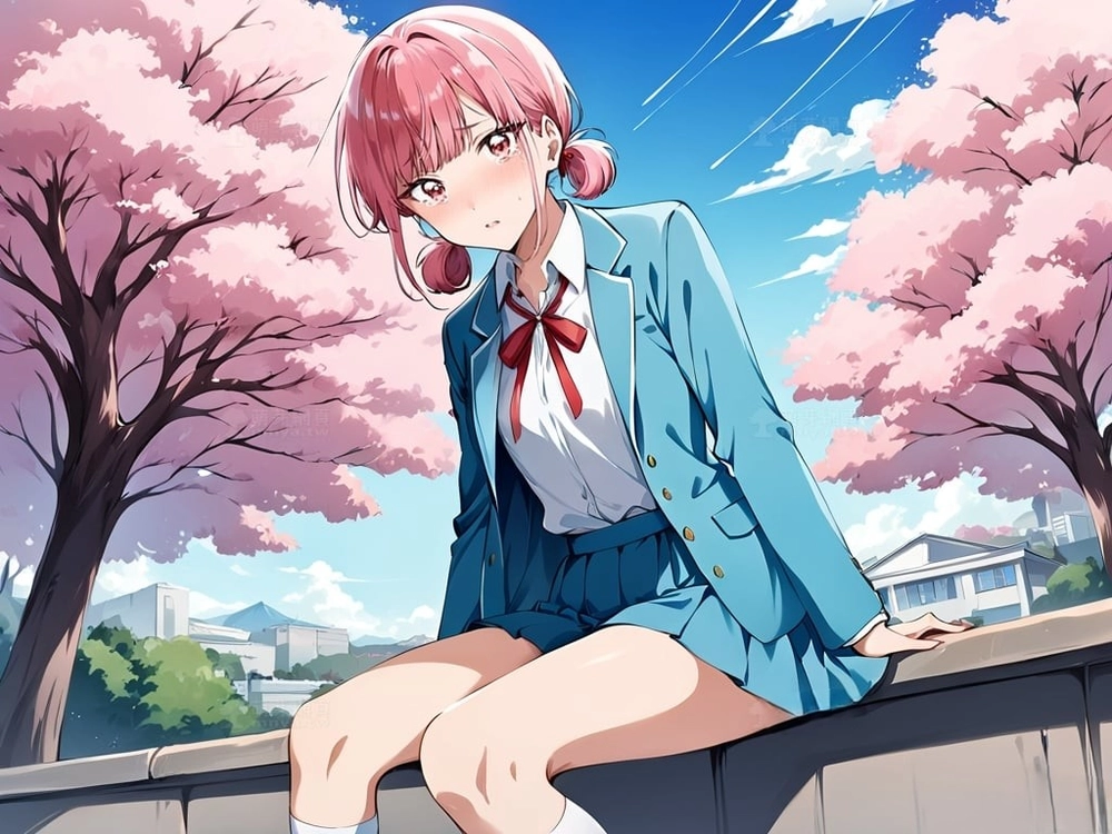 hina chono trong trang phục học sinh 