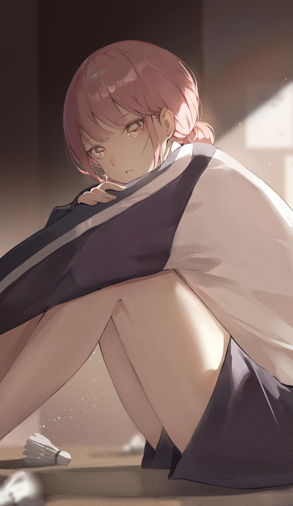 ảnh hina chono với đồng phục thể thao blue box