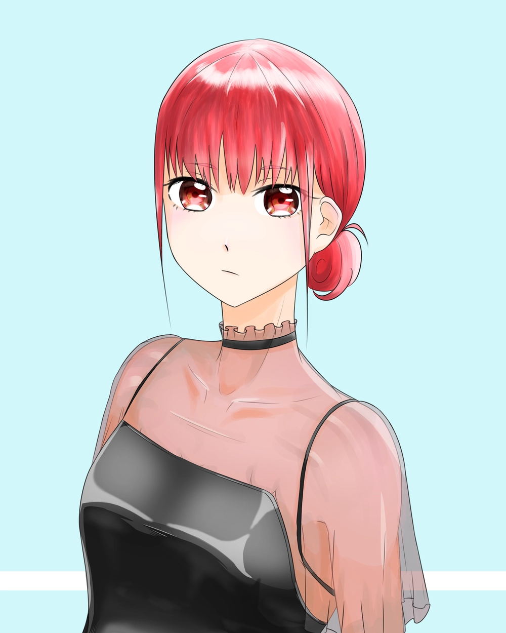 ảnh anime blue box có hina chono 