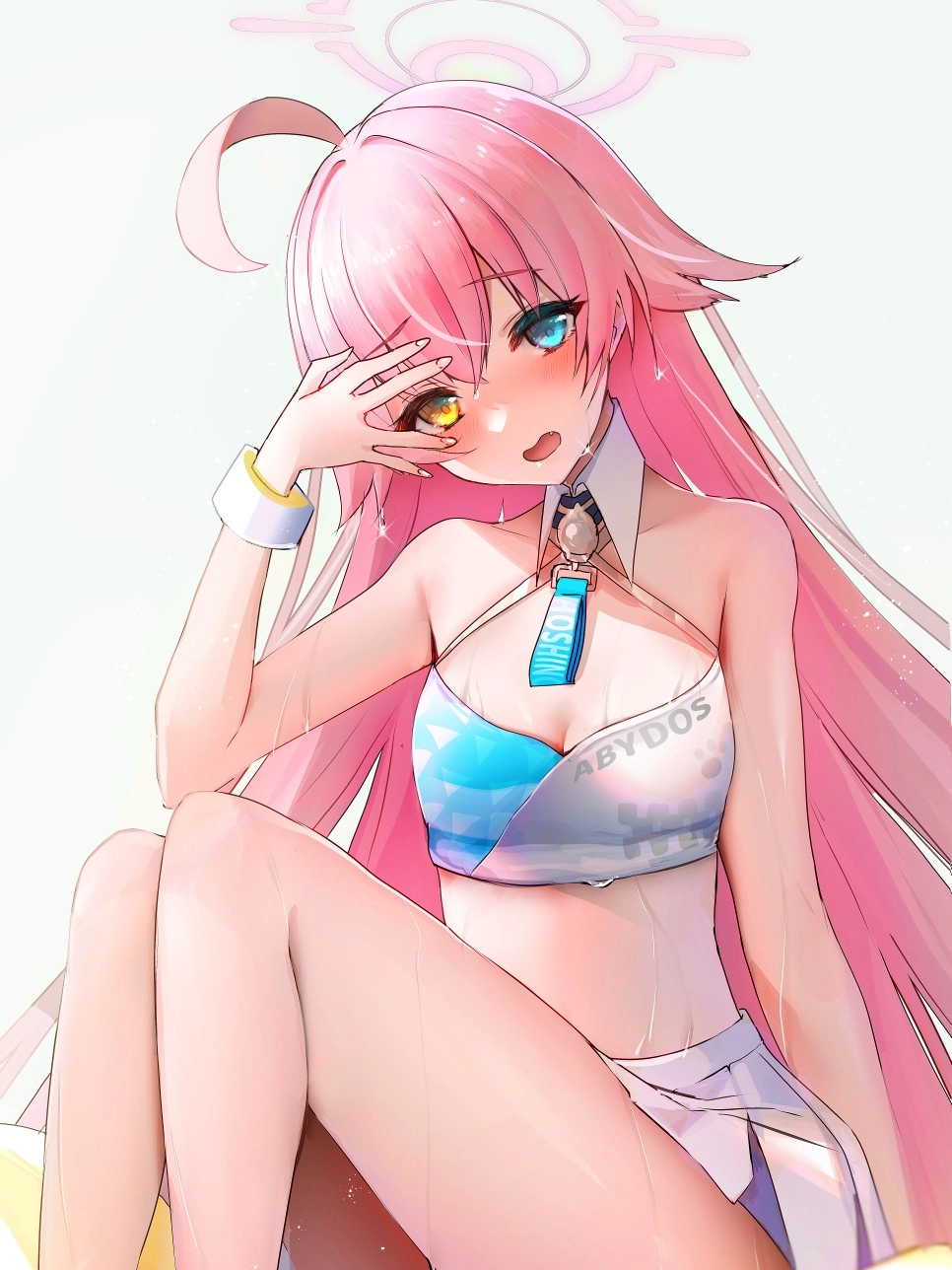 ảnh cô bé Hoshino đáng yêu từ game Blue Archive.