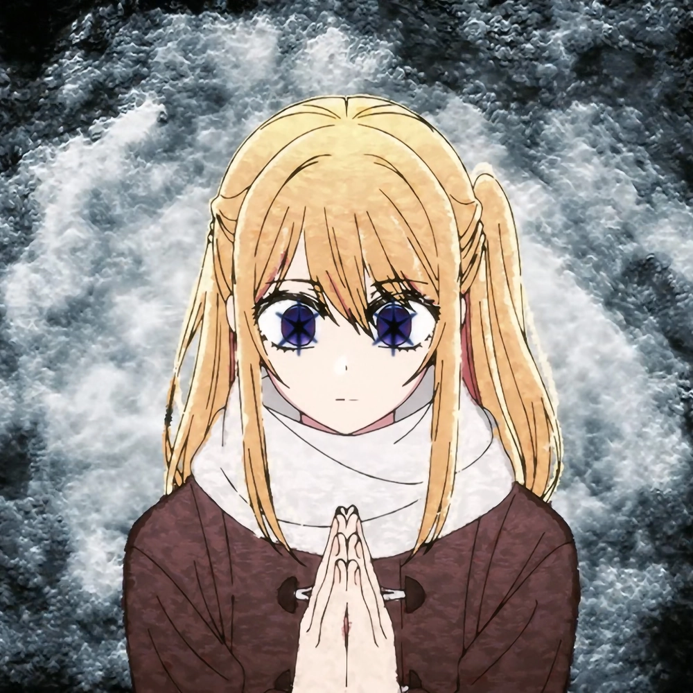 hình ảnh hoshino ruby hắc hóa lạnh lùng