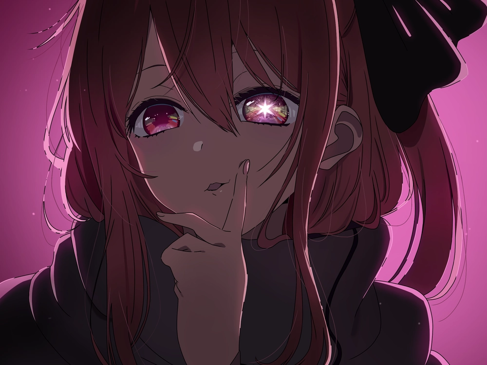 hoshino ruby cute girl trong anime nổi tiếng 