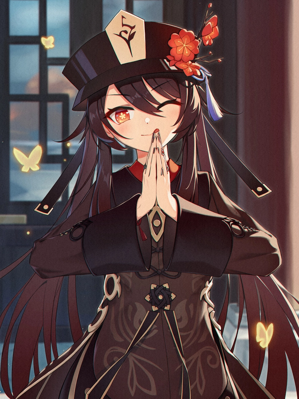 ảnh anime hutao độc đáo