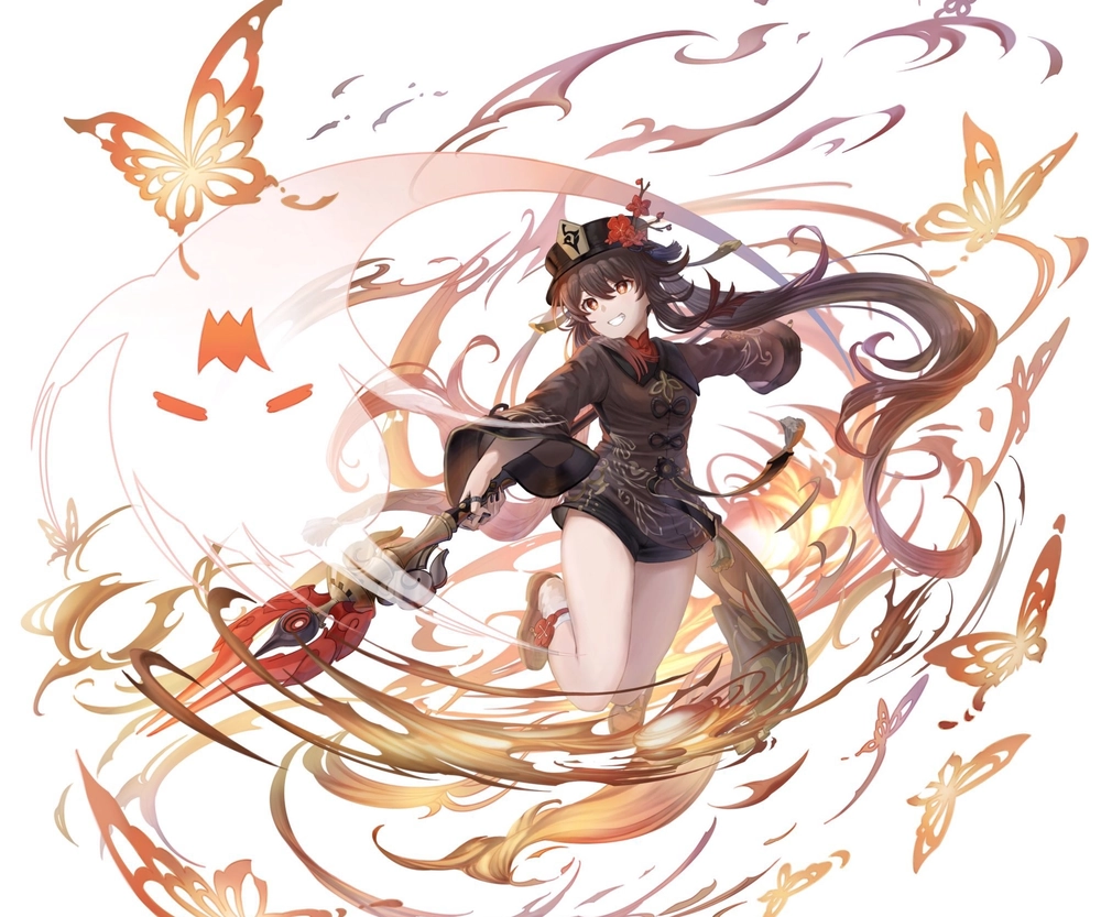 hình anime hutao đẹp