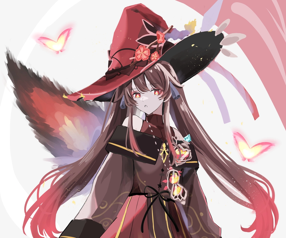 ảnh hutao đẹp chính diện