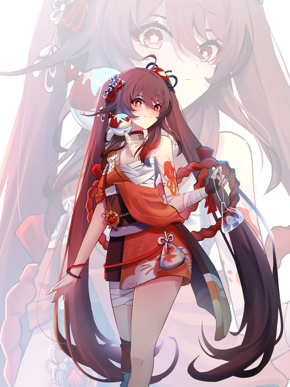 ảnh hutao đẹp cực chill