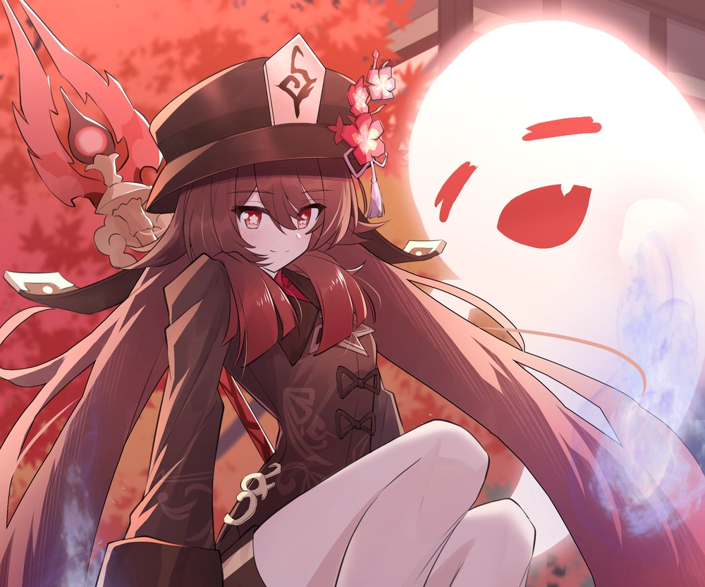 ảnh hutao đẹp 4k