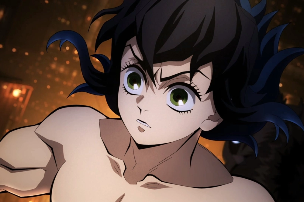 ảnh inosuke ngầu trong thanh gươm diệt quỷ