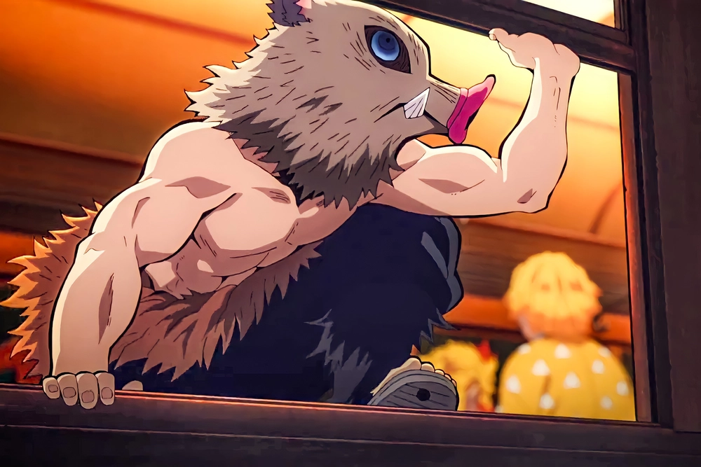 ảnh inosuke khóc cảm động