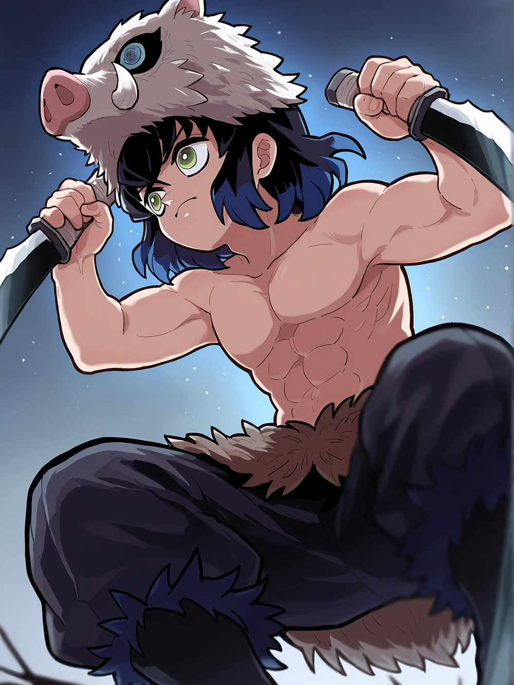 ảnh inosuke đẹp 4k