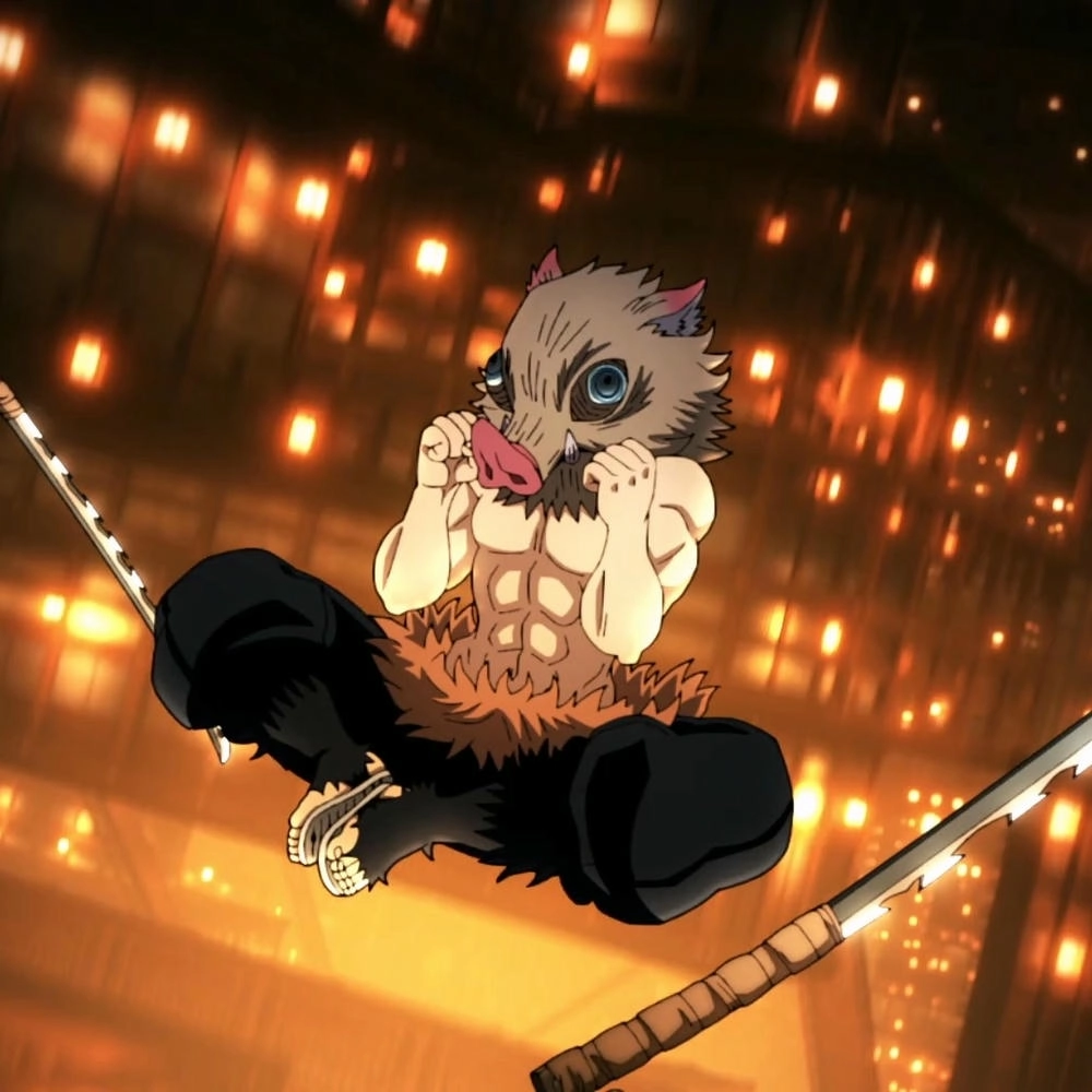 ảnh inosuke rơi vào vô hạn thành