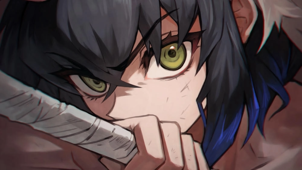 hình ảnh inosuke cute phong cách chibi