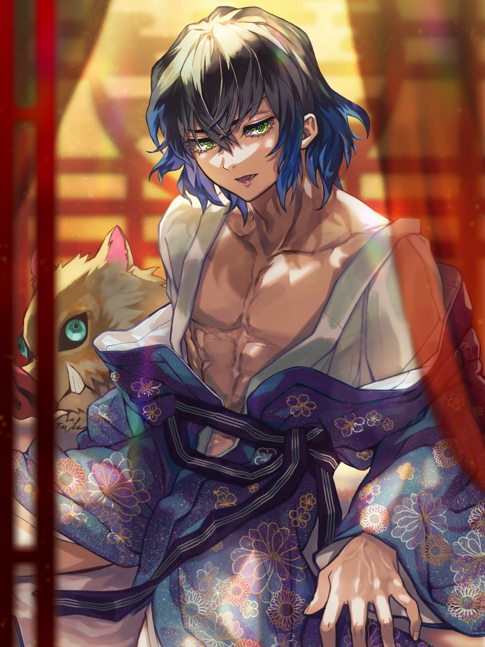 ảnh inosuke anime ngầu