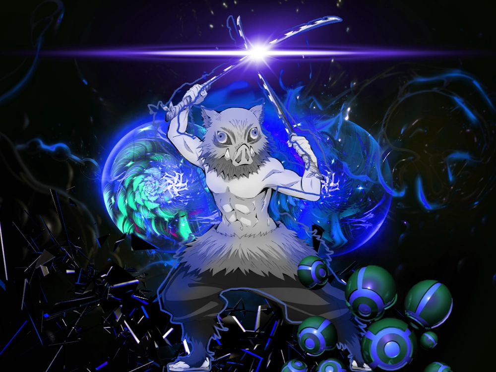 ảnh inosuke ngầu anime