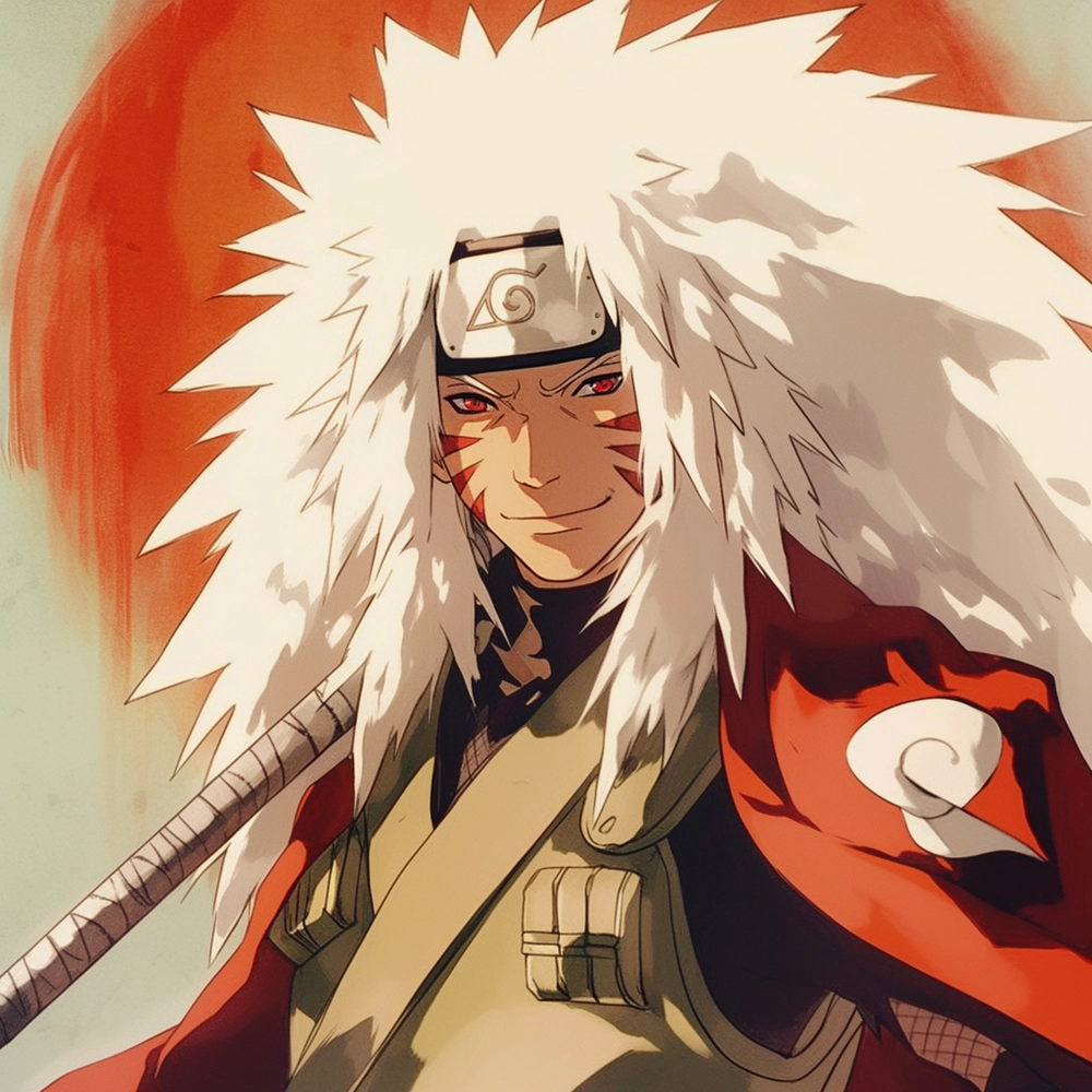 hình ảnh Jiraiya mạnh mẽ và ngầu 