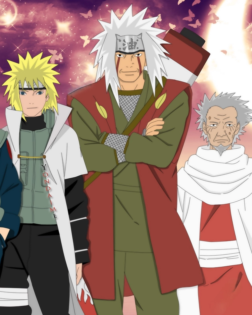 ảnh thầy Jiraiya trong Naruto Shippuden 