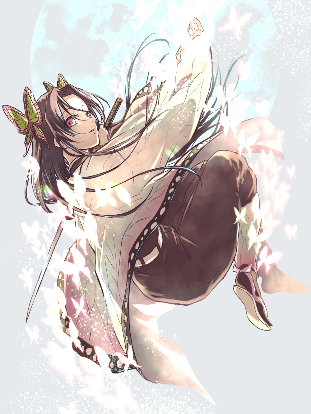 ảnh kanae ngầu khi chiến đấu