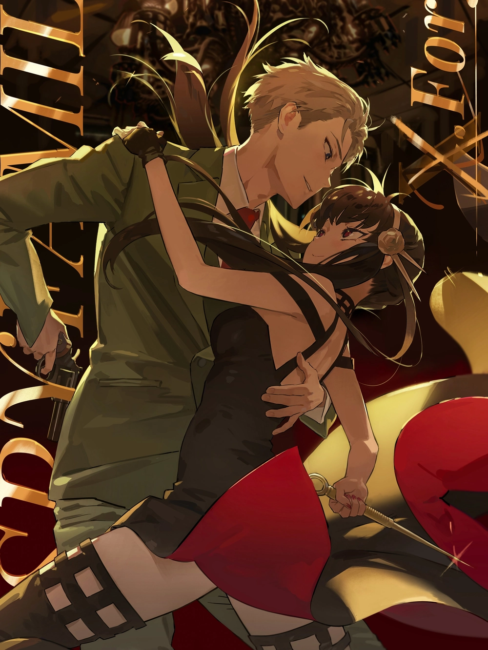 ảnh loid forger đang mỉm cười nhẹ