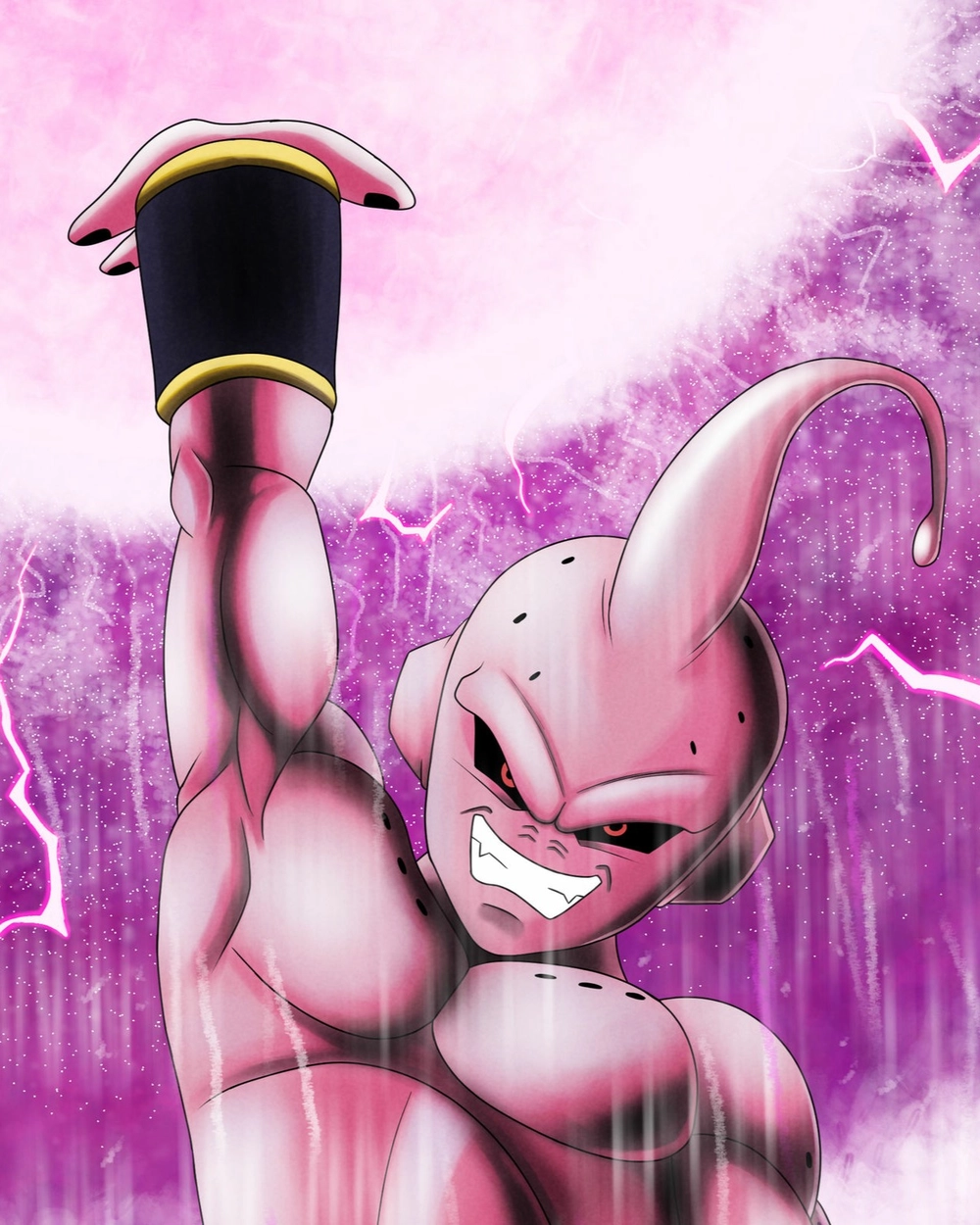 hình ảnh majin buu trong anime 
