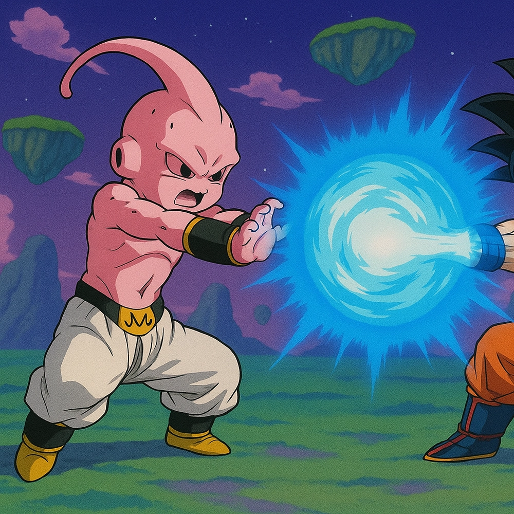 ảnh majin buu chiến đấu 