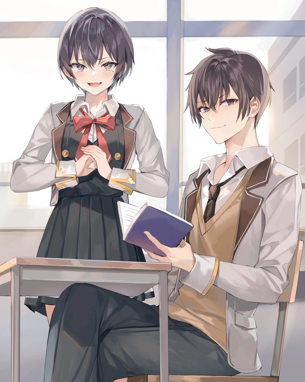 ảnh masachika lạnh lùng cuốn hút