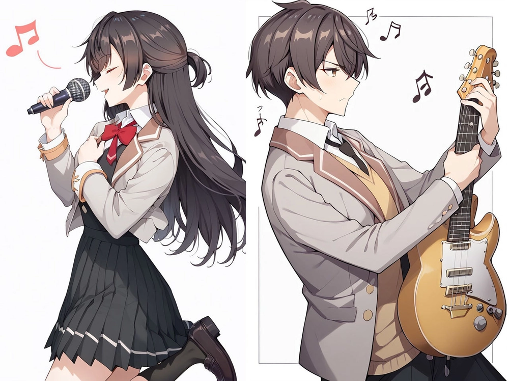 ảnh masachika trong khoảnh khắc nghiêm túc