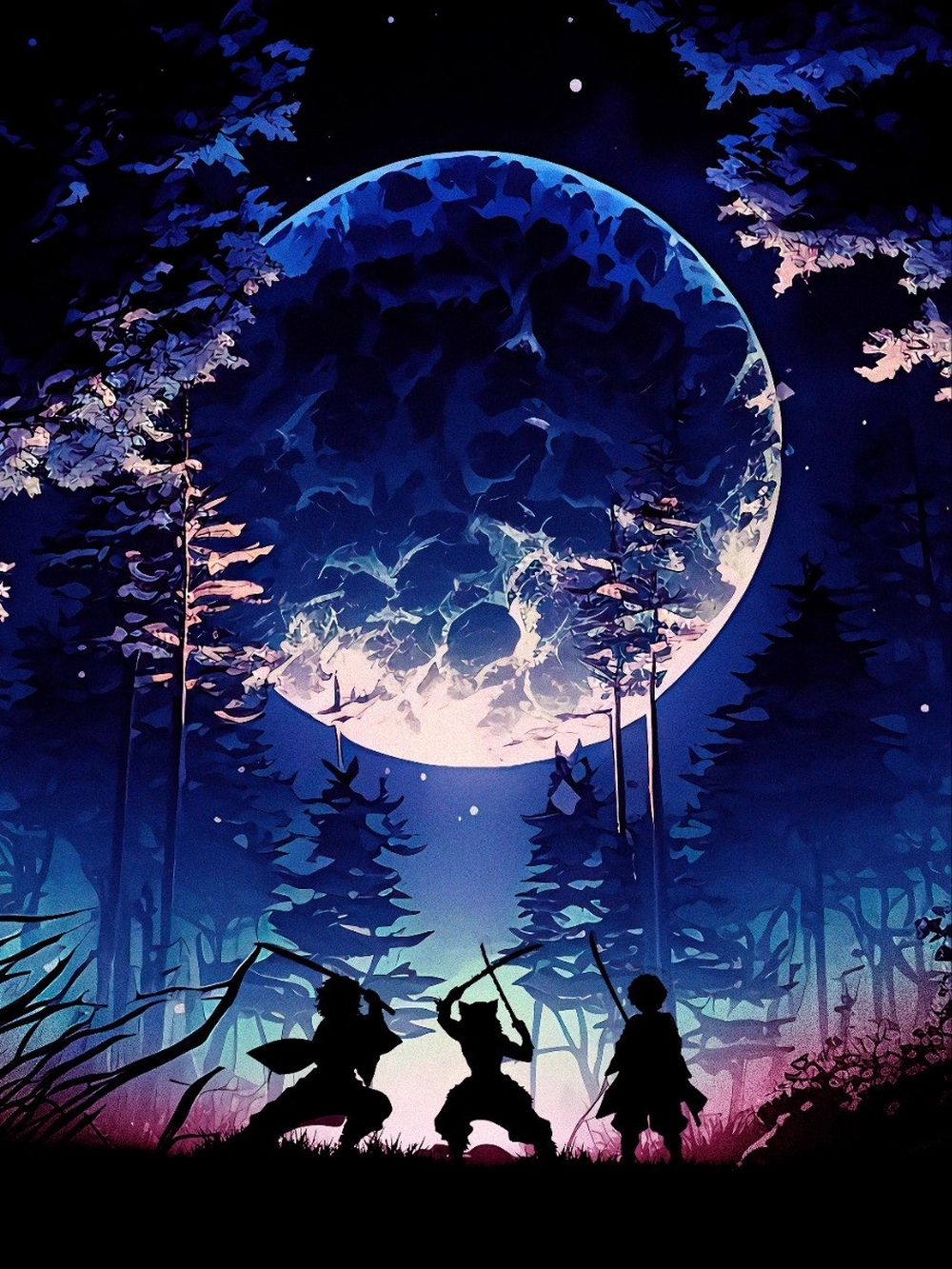 hình ảnh mặt trăng hoạt hình nghệ thuật 