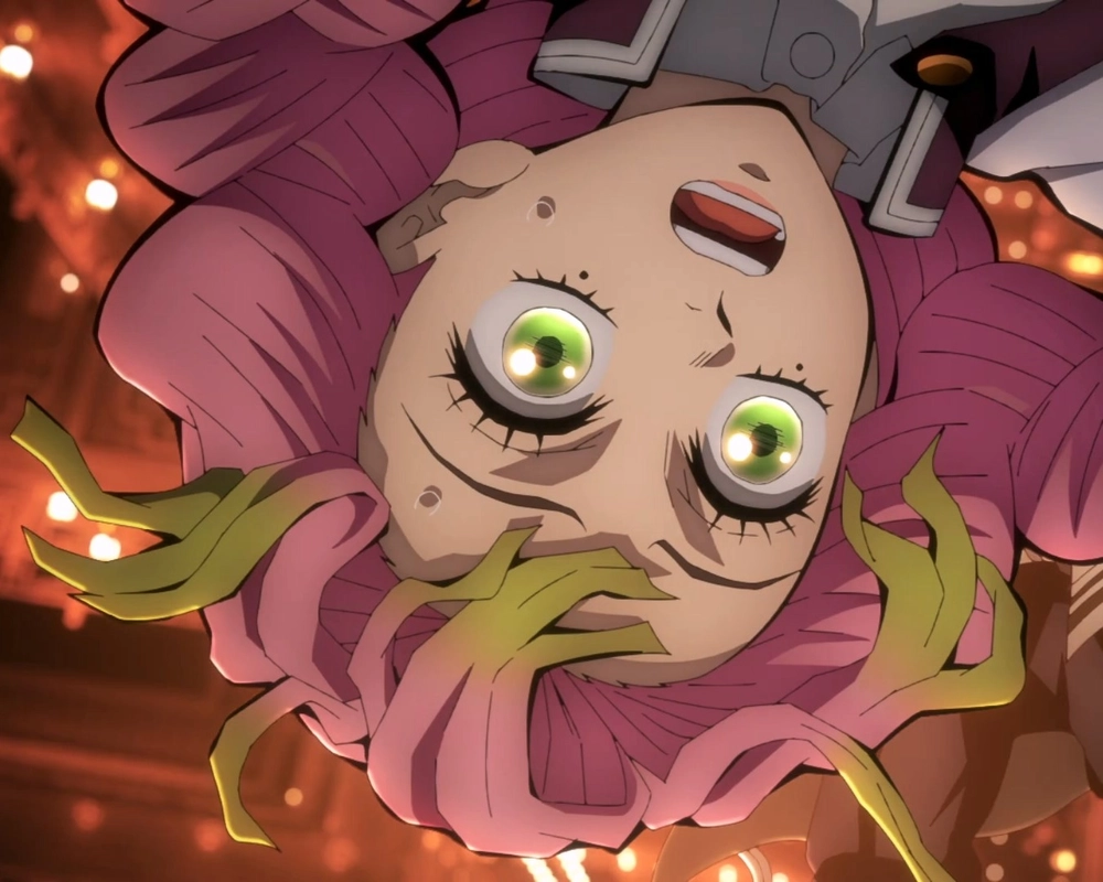 ảnh mitsuri chiến đấu với quỷ 