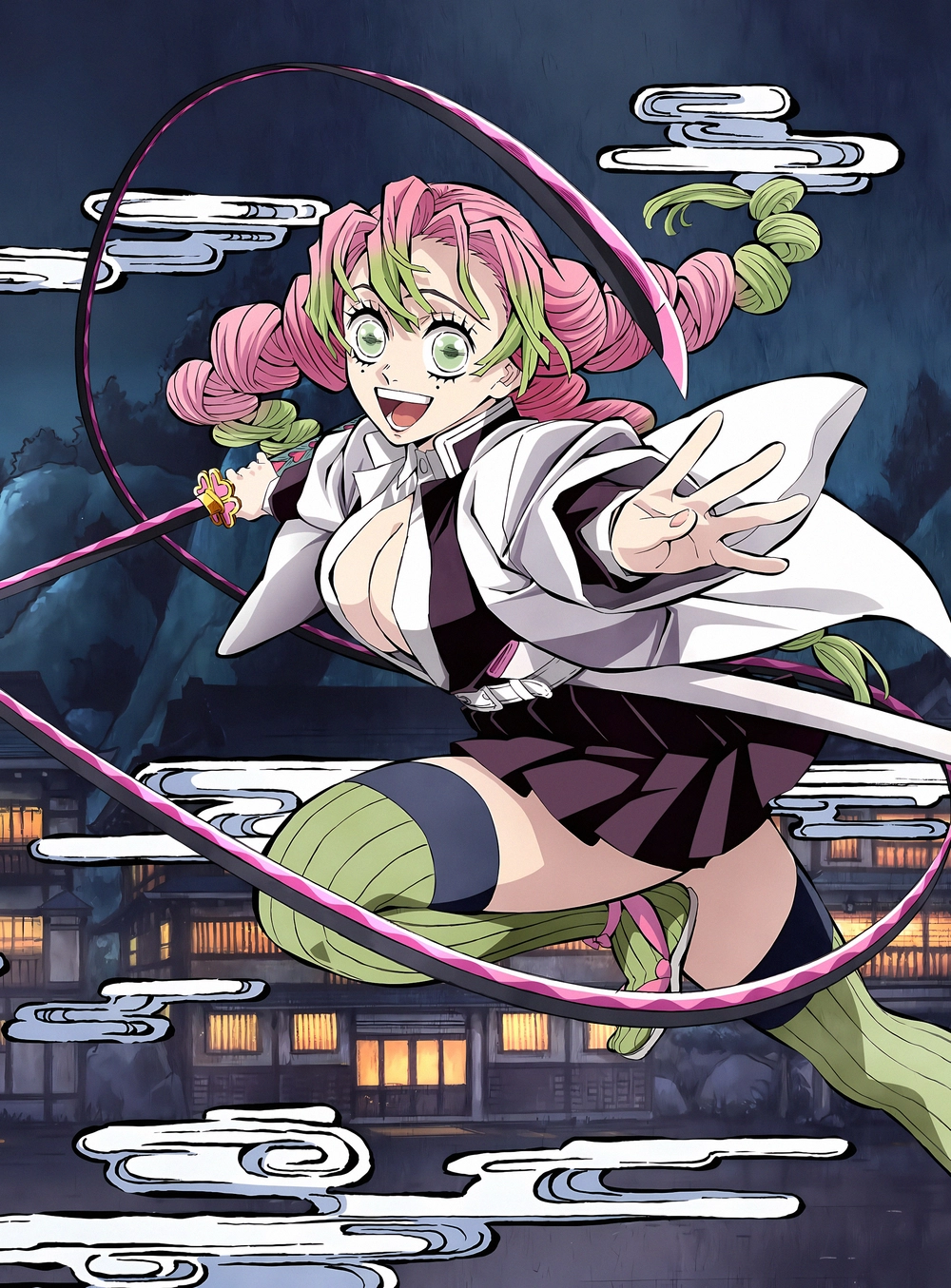 hình ảnh luyến trụ mitsuri mạnh mẽ 