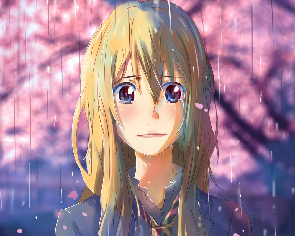 ảnh anime khóc dưới mưa năm nghệ thuật