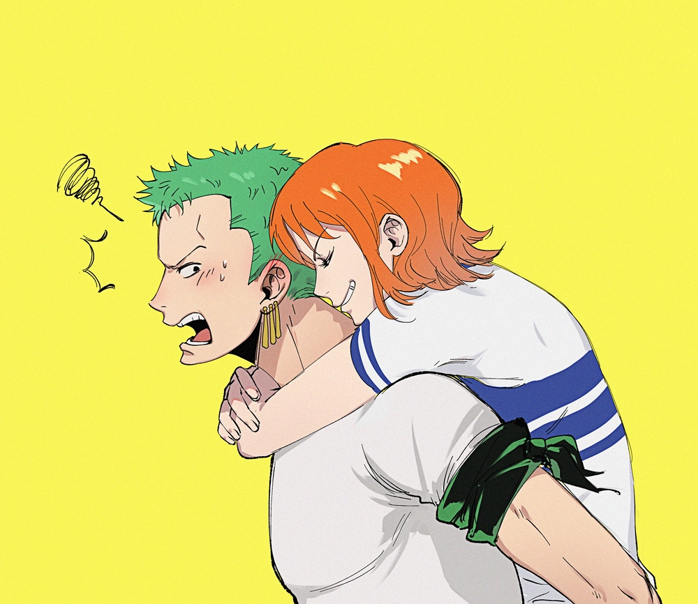 ảnh nami và zoro