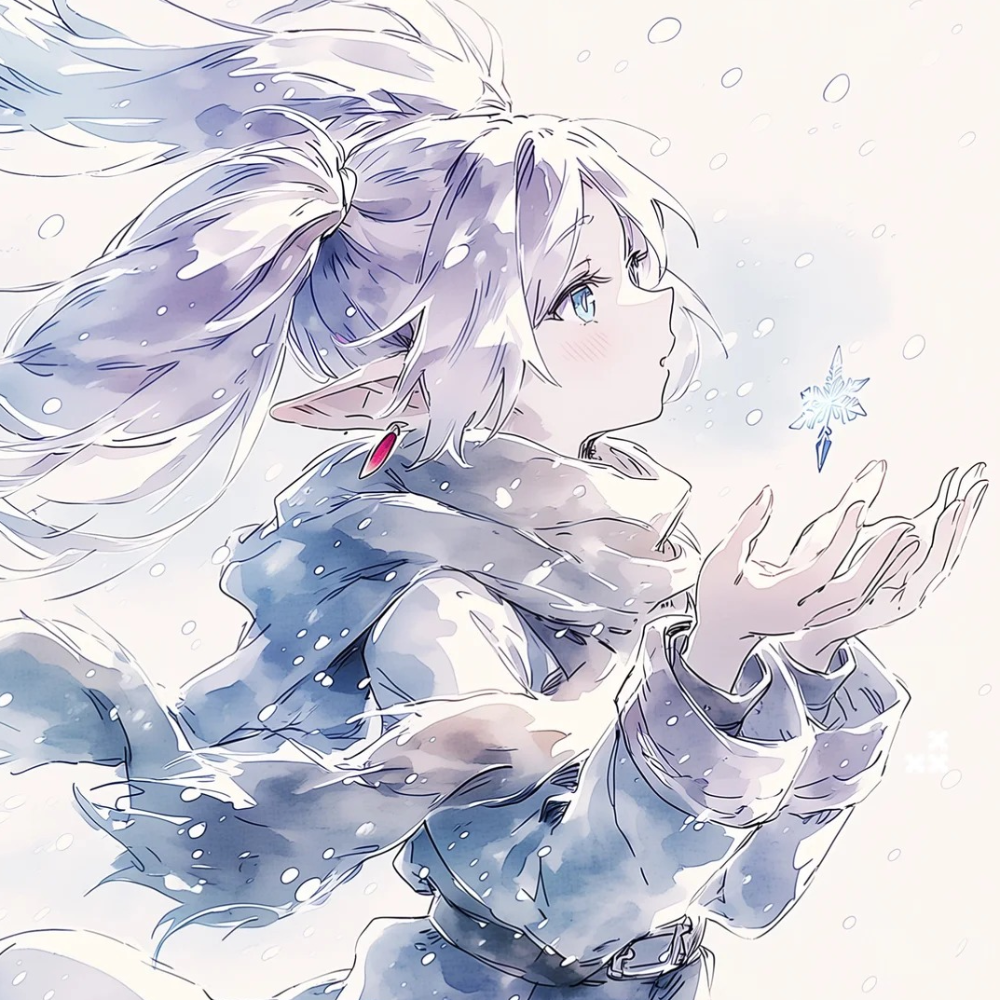 ảnh nền anime frieren 1