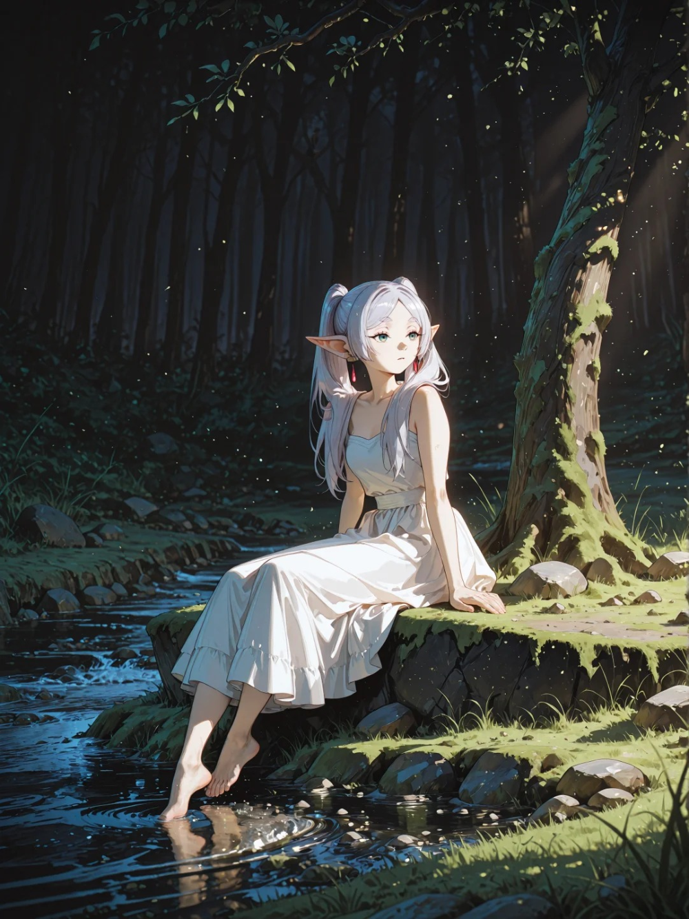 ảnh nền anime frieren 6