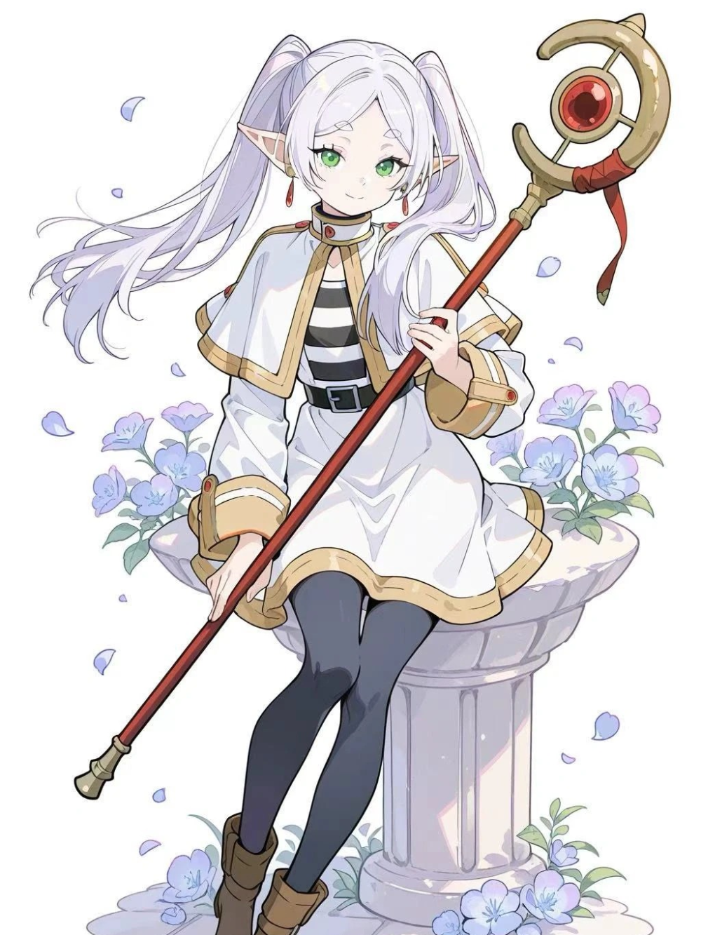 ảnh nền anime frieren 7