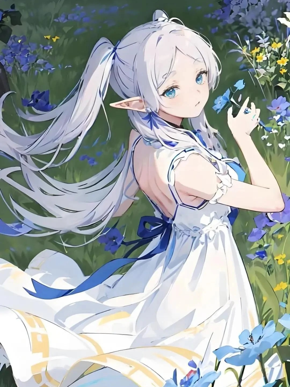 ảnh nền anime frieren 8