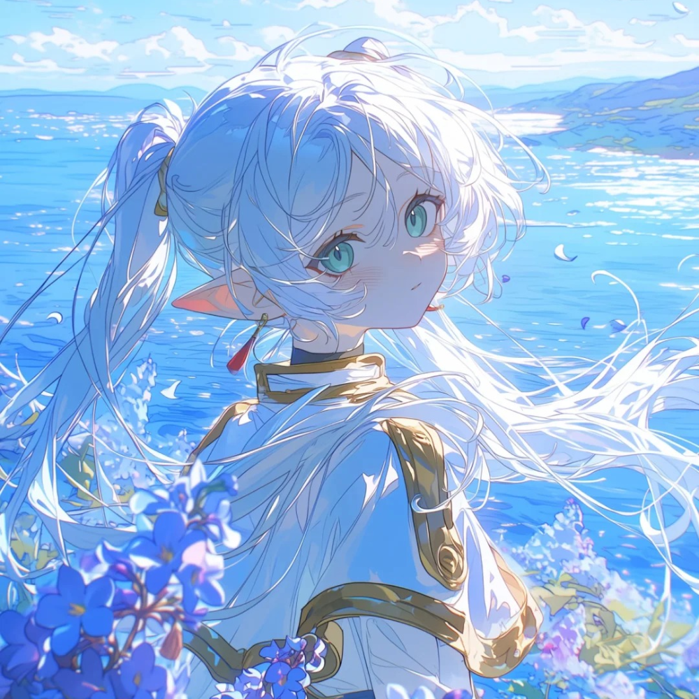 ảnh nền anime frieren