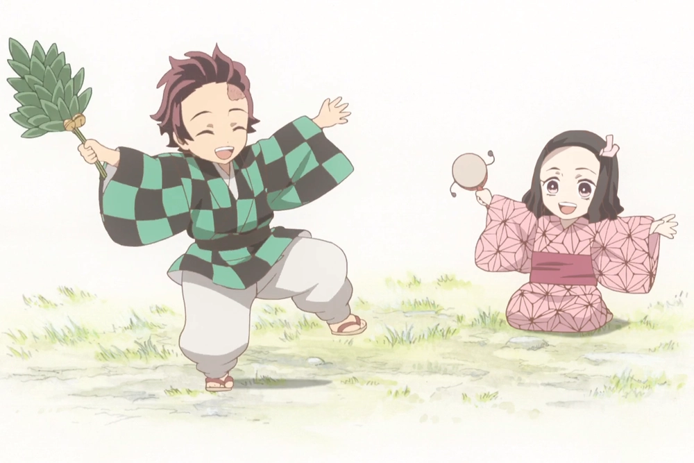 hình nezuko lúc nhỏ