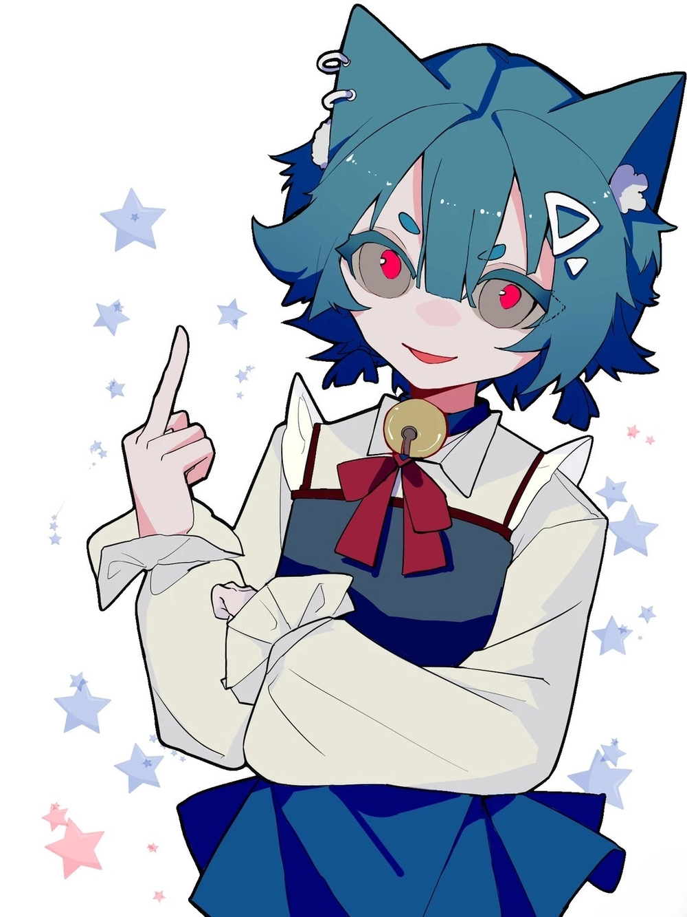 ảnh ngón tay giữa chất anime 2