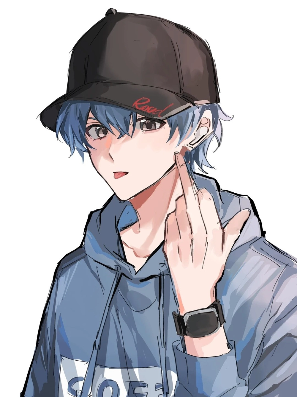 ảnh ngón tay giữa chất anime 5