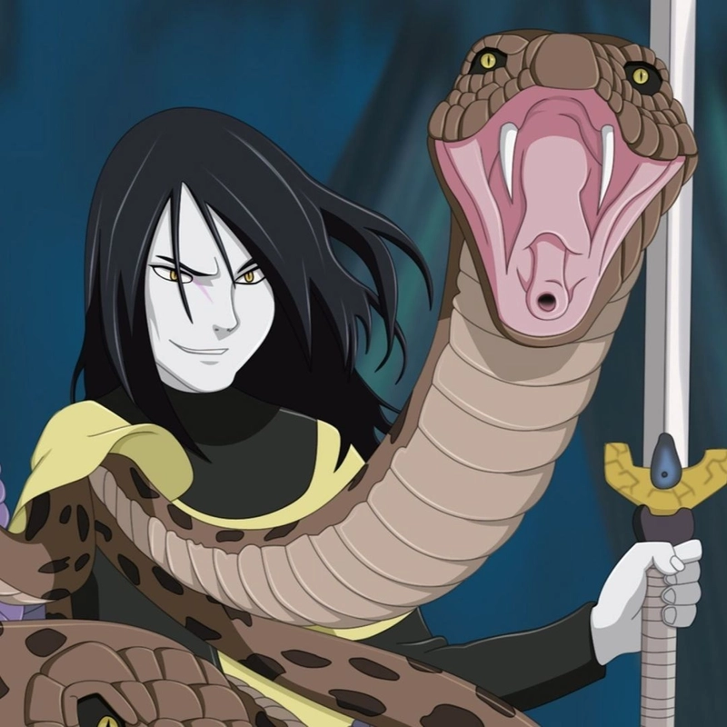 Hình ảnh Orochimaru cận cảnh