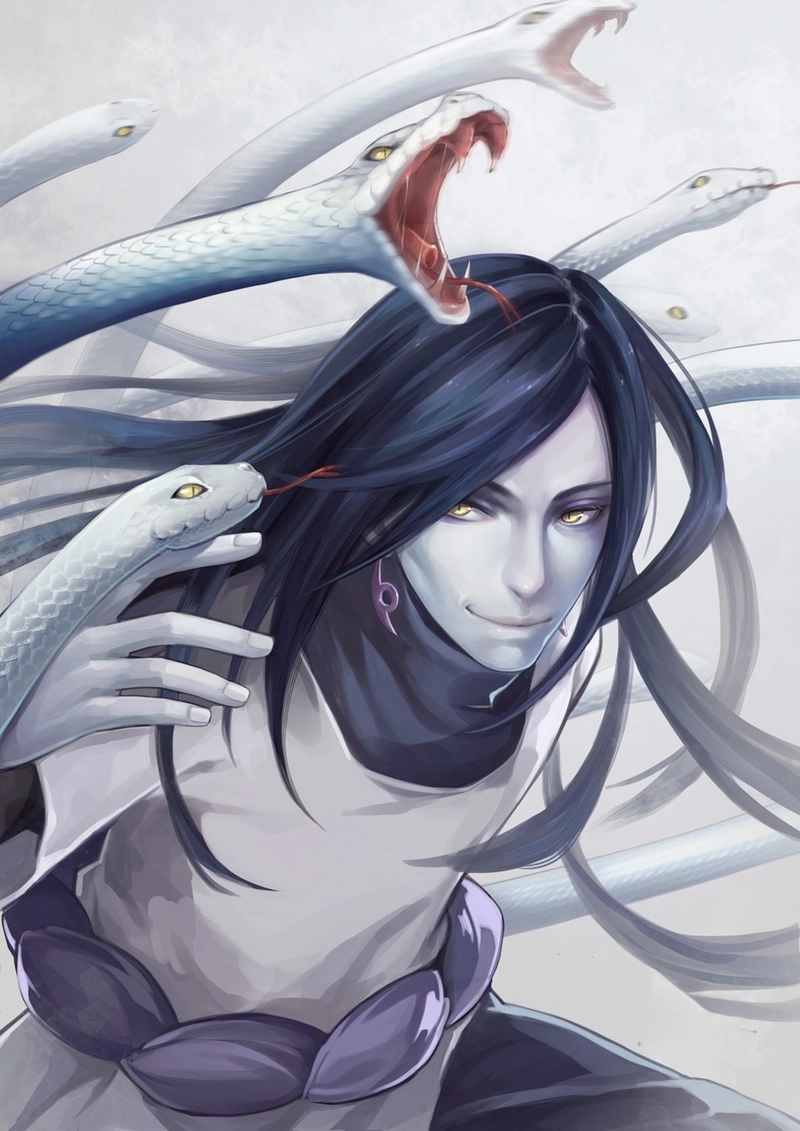 Ảnh Orochimaru đáng nhớ trong đại chiến ninja