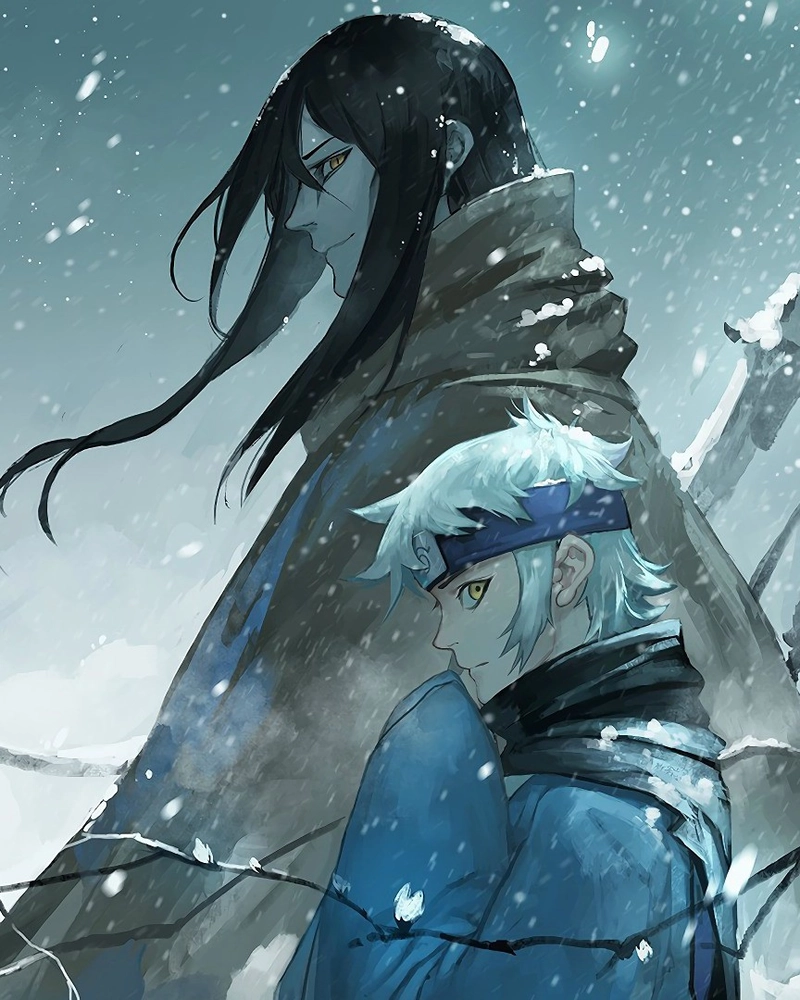 Hình ảnh Orochimaru khắc họa rõ nét