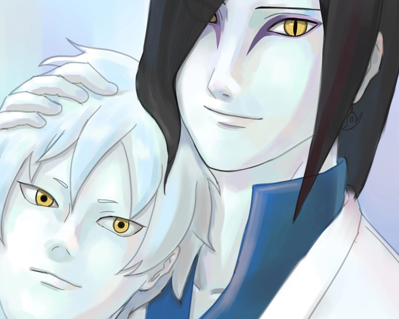 Hình Orochimaru xuất hiện lần đầu