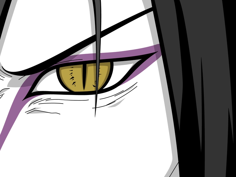 Ảnh Orochimaru với đôi mắt rắn