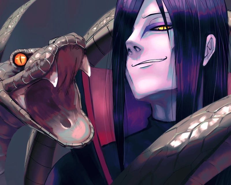 Ảnh Orochimaru anime chuẩn HD