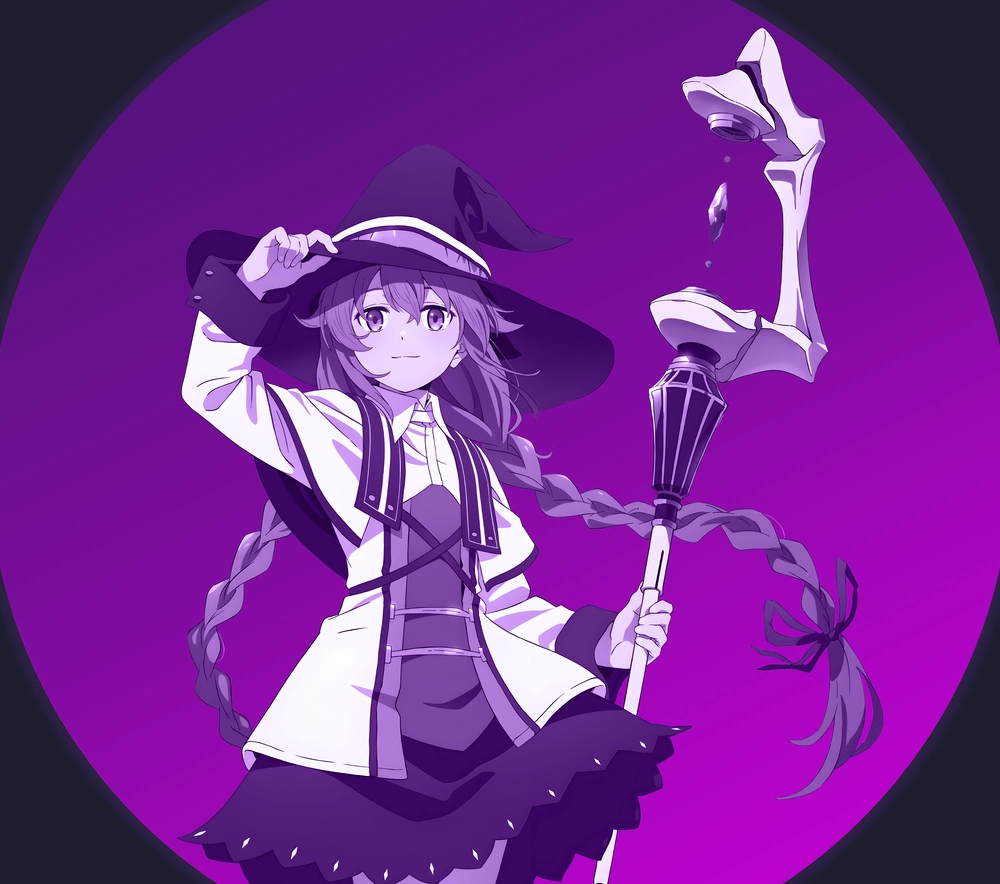 ảnh roxy đang thi triển phép