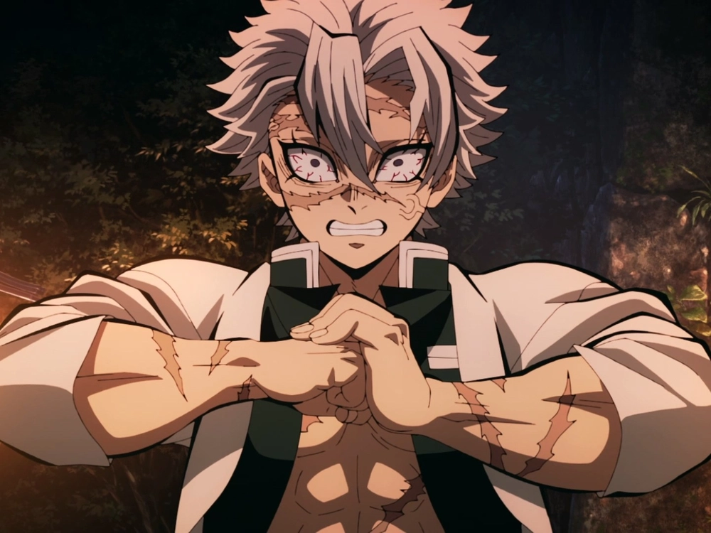 hình ảnh sanemi trong kimetsu no yaiba 